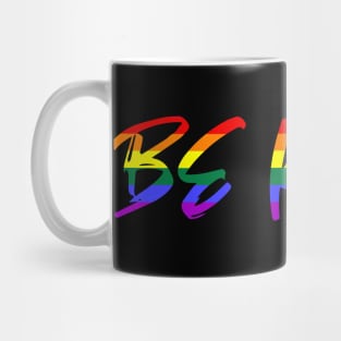 Be Kind LGBT Pride Month Rainbow Flag Mug